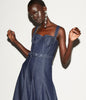 KEYA DRESS INDIGO DENIM