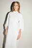 ALISTAIR DRESS WHITE EMBROIDERED COTTON