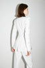 KIM JACKET WHITE EMBELLISHED CREPE