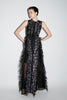 BEAU GOWN BLACK ORGANZA
