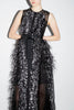 BEAU GOWN BLACK ORGANZA