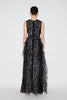 BEAU GOWN BLACK ORGANZA
