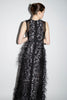BEAU GOWN BLACK ORGANZA