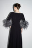 REIGN GOWN BLACK CREPE