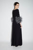REIGN GOWN BLACK CREPE