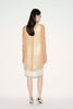 LILAH DRESS CHAMPAGNE EMBELLISHED ORGANZA