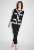 CECIL JACKET TWEED BLACK/WHITE