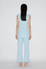 ADAM TOUSERS SKY BLUE CREPE