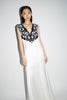 YVONNE GOWN WHITE EMBELLISHED LACE AND SATIN