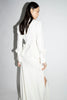 SANNA JACKET PURE WHITE CREPE