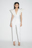 ROSITA JACKET WHITE CREPE
