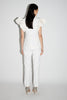ROSITA JACKET WHITE CREPE