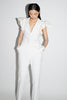 ROSITA JACKET WHITE CREPE