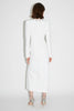 AURORE DRESS PURE WHITE EMBELLISHED CREPE