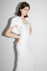ADELAIDE GOWN WHITE EMBELLISHED CREPE