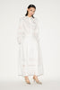 AVERY SKIRT WHITE EMBELLISHED FAILLE
