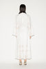 AVERY SKIRT WHITE EMBELLISHED FAILLE