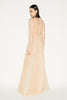 ANISSA GOWN NUDE EMBELLISHED TULLE