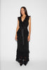 MOLLIE GOWN BLACK EMBELLISHED TULLE
