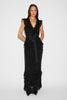 MOLLIE GOWN BLACK EMBELLISHED TULLE