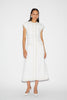 WHITNEY DRESS WHITE TWEED