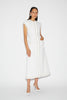 WHITNEY DRESS WHITE TWEED