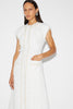 WHITNEY DRESS WHITE TWEED