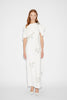 ISOLDE GOWN WHITE EMBELLISHED CREPE