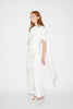 ISOLDE GOWN WHITE EMBELLISHED CREPE
