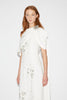 ISOLDE GOWN WHITE EMBELLISHED CREPE