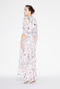 BEATRIX GOWN PALE PINK FLORAL PRINTED CHIFFON