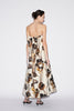 CHERYL MIDI DRESS IVORY GOLD JAQUARD
