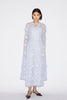 SAMANTHA CAPE DUSTY BLUE LACE