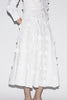 LEE SKIRT WHITE EMBROIDERED COTTON