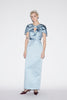 ANITA DRESS PALE BLUE DUCHESSE