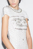 ISOBEL GOWN WHITE EMBRODIERED TULLE