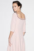 DALIAH GOWN PALE PINK EMBELLISHED CREPE