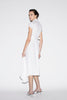 DAGMAR DRESS WHITE COTTON