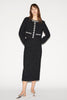 VANIA SKIRT BLACK TWEED