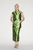 CEDRIC TOP JADE EMBELLISHED MIKADO