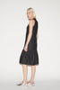 DAMIAN DRESS BLACK EMBRODIERED DENIM