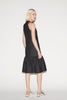 DAMIAN DRESS BLACK EMBRODIERED DENIM