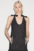DAMIAN DRESS BLACK EMBRODIERED DENIM