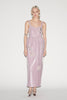ESMERALDA DRESS LILAC EMBROIDERED SEQUINS