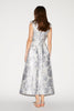 KYLE DRESS SILVER JACQUARD