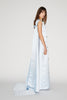 AMORET GOWN ICE BLUE EMBRODIERED DUCHESSE