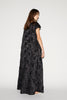RANIA GOWN BLACK CUTWORK DUCHESSE