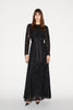 MAURENE DRESS BLACK EMBROIERED TULLE