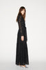 MAURENE DRESS BLACK EMBROIERED TULLE