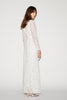MAURENE DRESS WHITE EMBROIERED TULLE